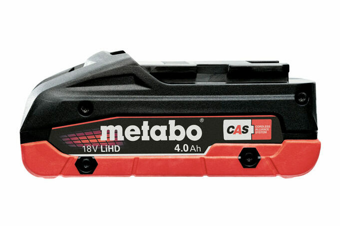 Annonce De La Batterie Metabo 4Ah 18V