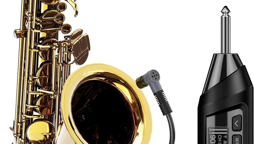 instrument microphones%sgpro%wireless saxophone microphone